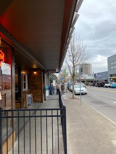 Sidewalk Cafe on Main Street