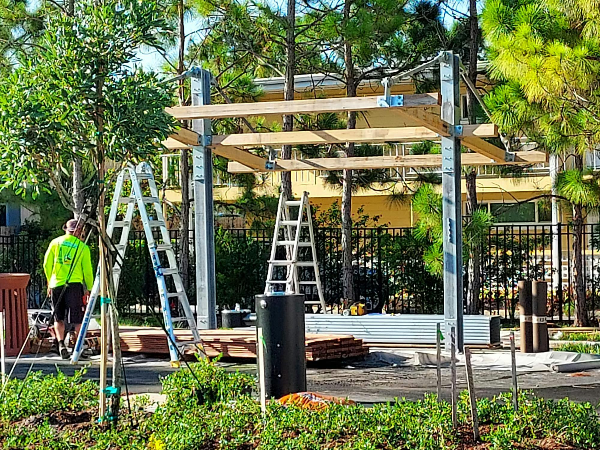 Shade Structure - Partial Complete