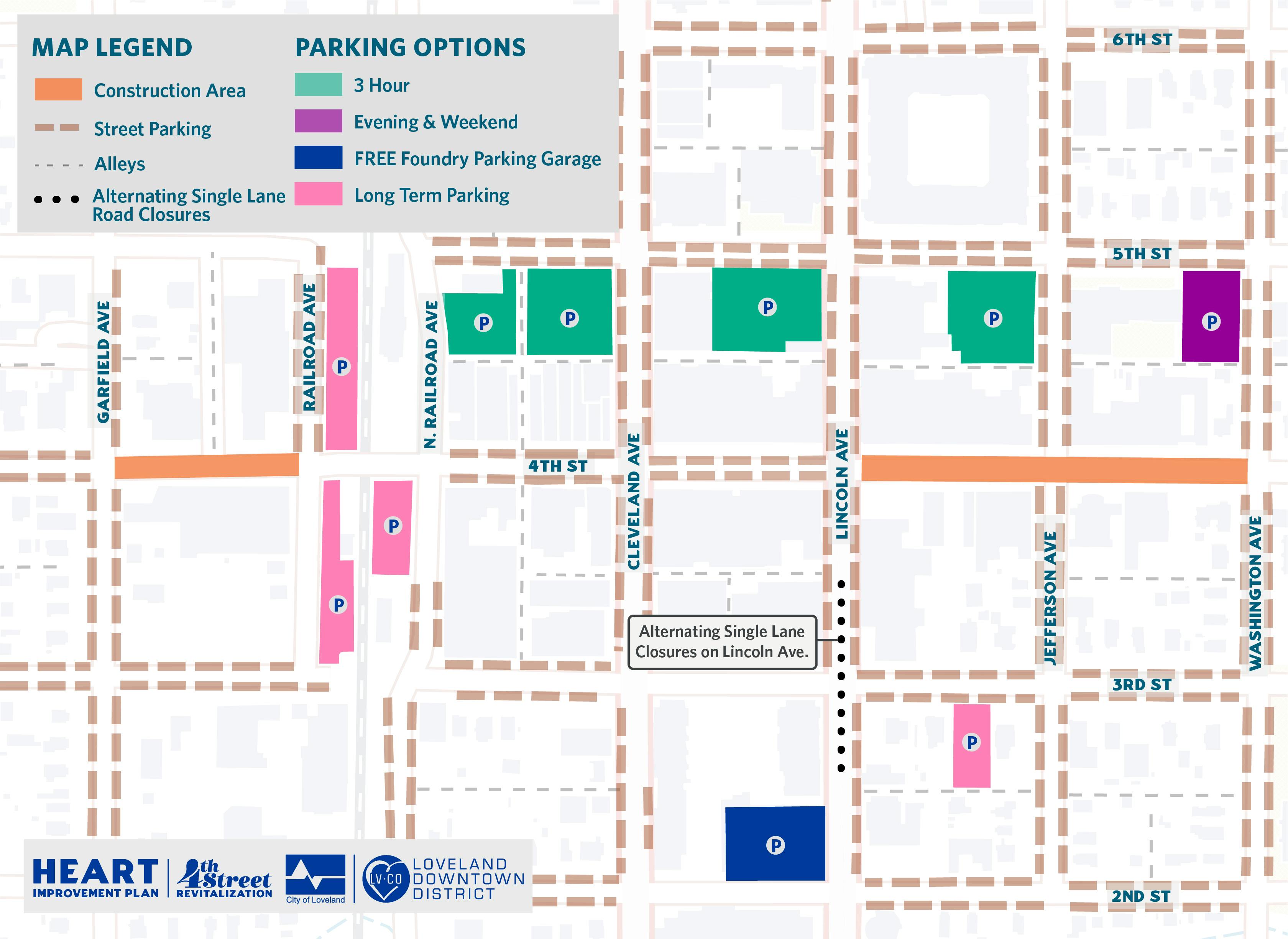 Parking Map - September 2025
