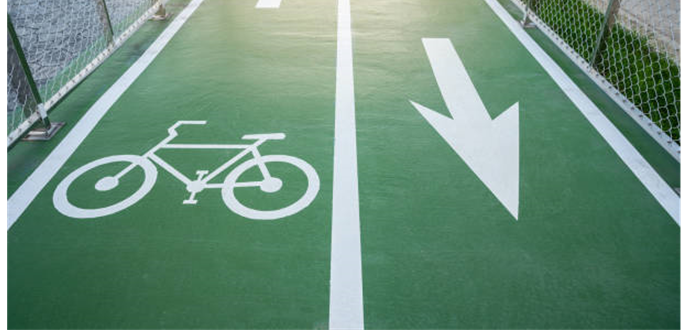 Bike Lane Striping & Wayfinding on Collector Roads