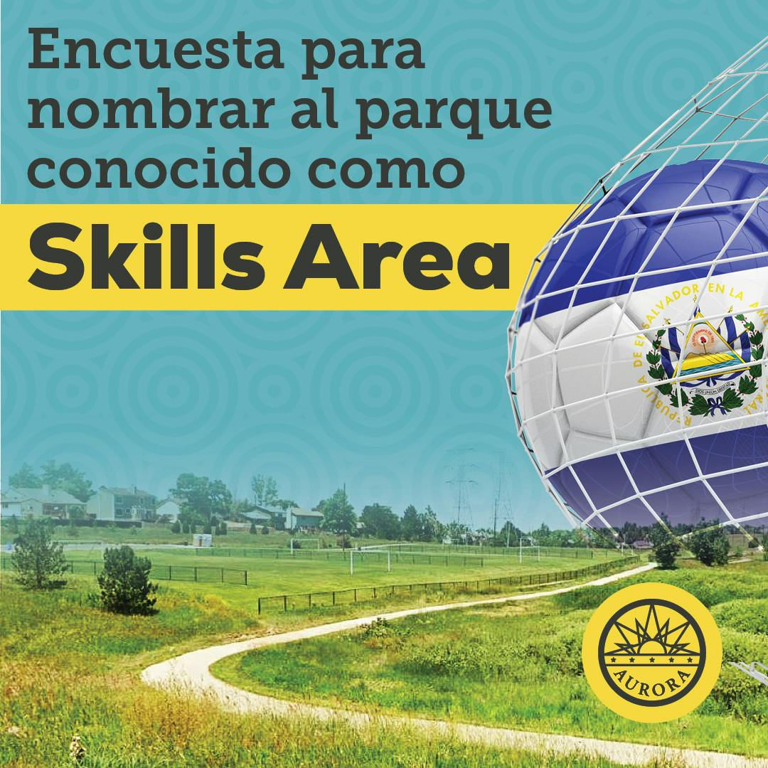 Encuesta para nombrar al parque conocido como Skills Area