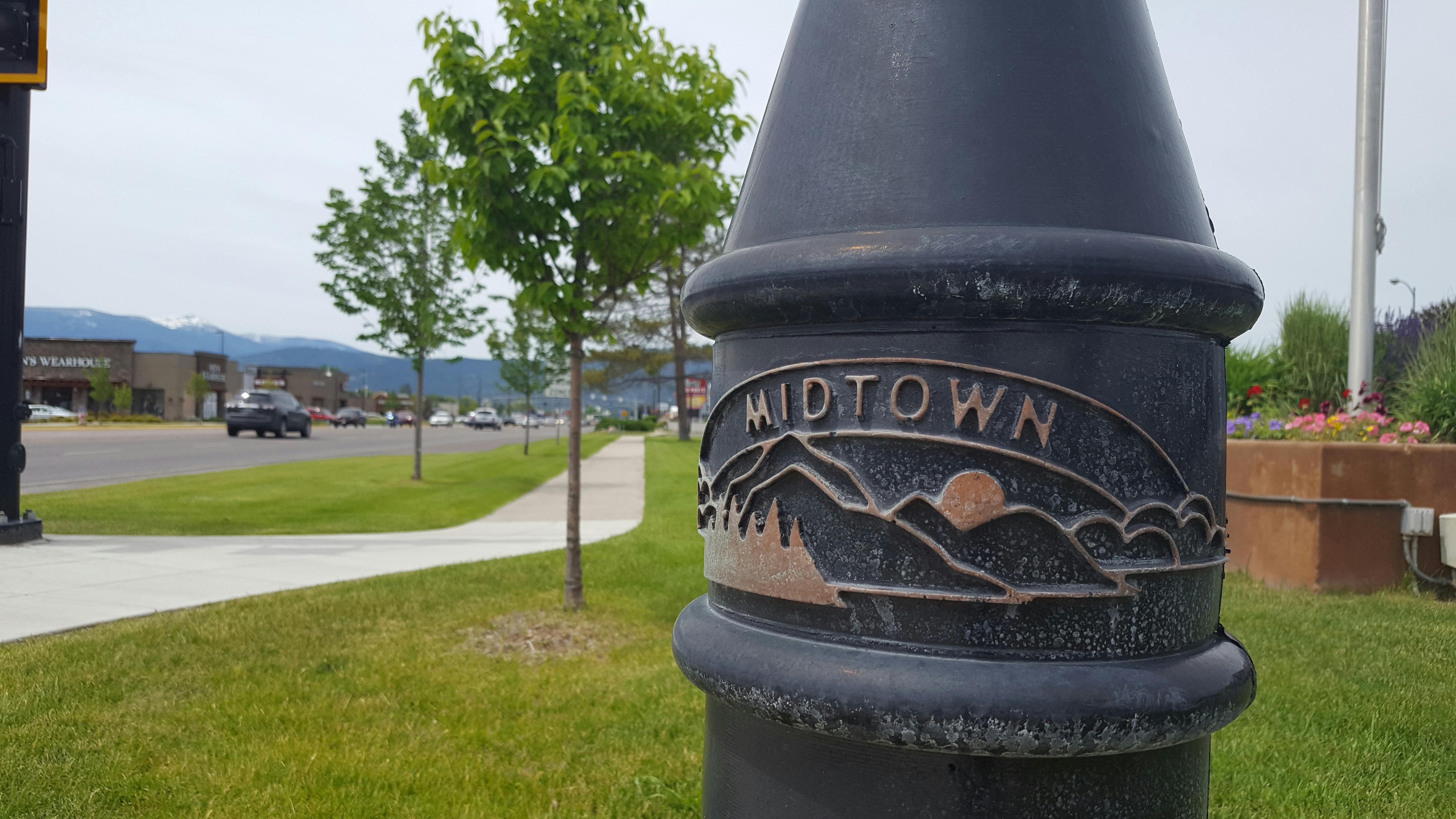 Midtown Light Post