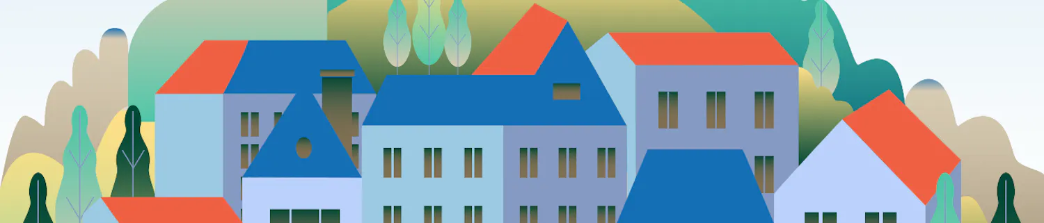 colorful houses