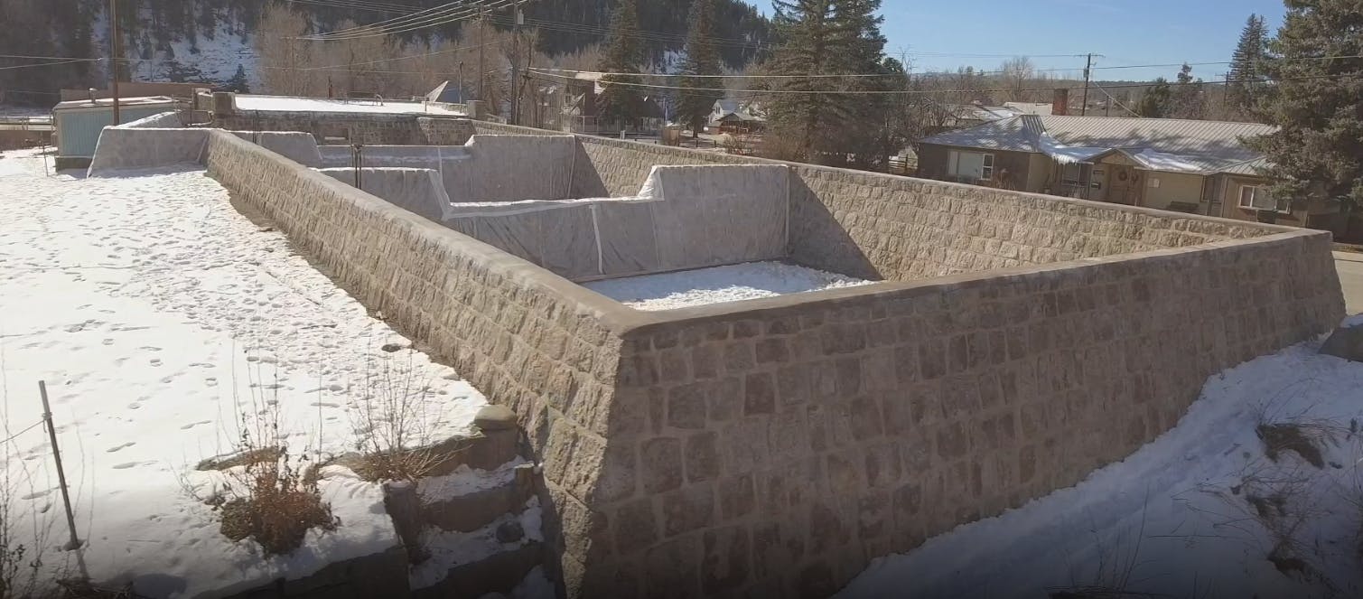 Recent Photo of Water Treatment Plant