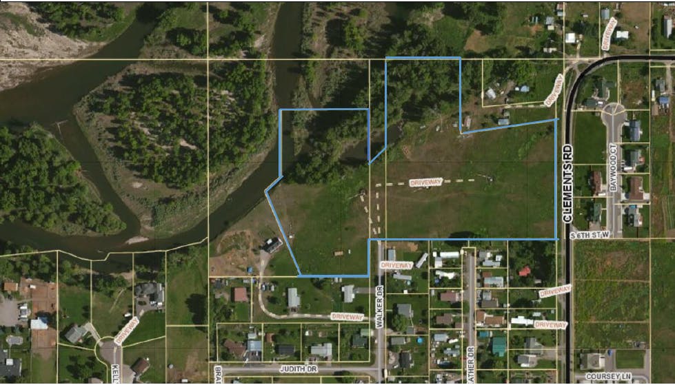 Creighton Subdivision Aerial Map.png