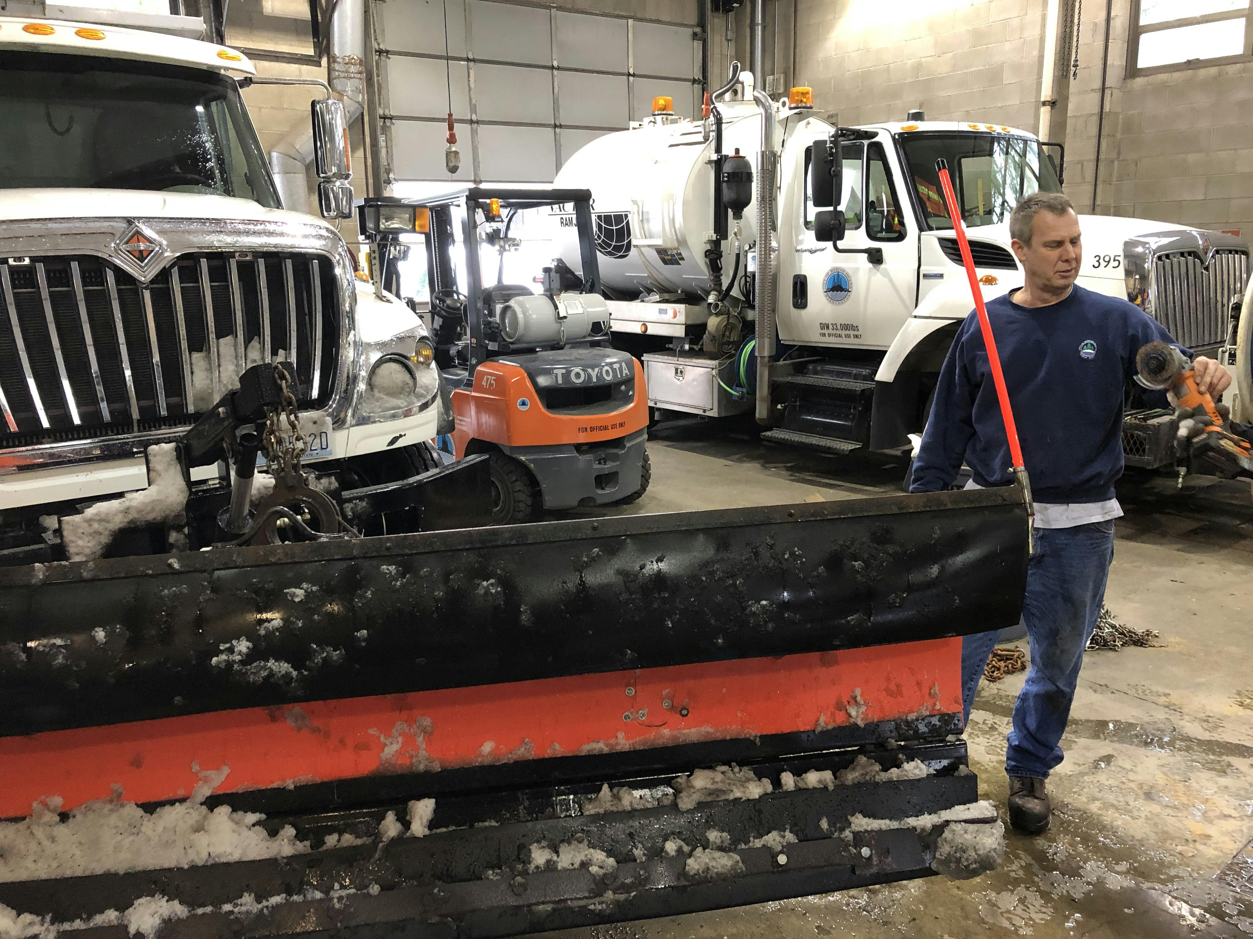 Snowplow Repair