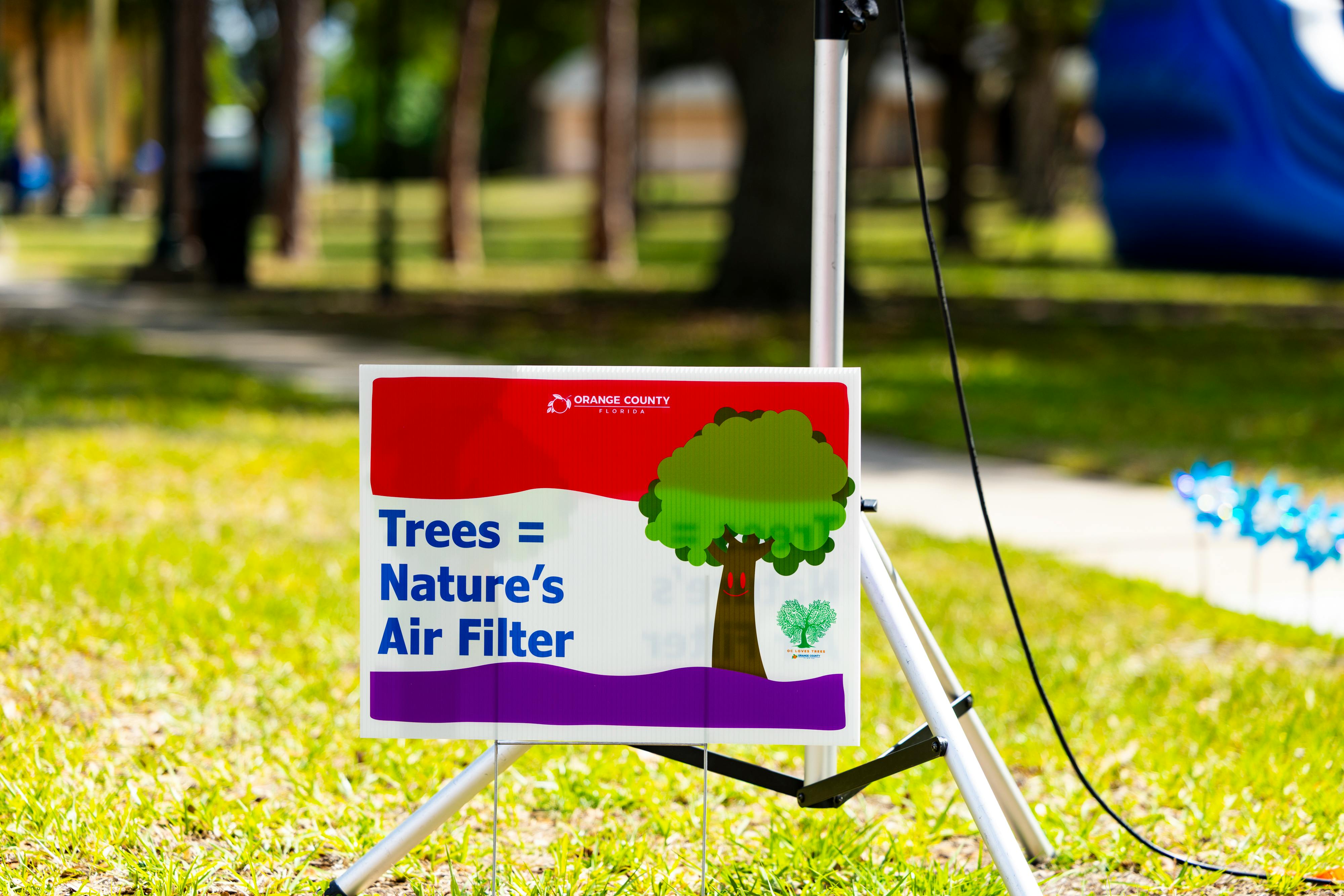 Trees = Nature's Air Filter