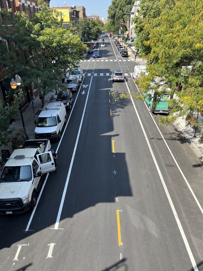Calles más estrechas con distancias de cruce más cortas