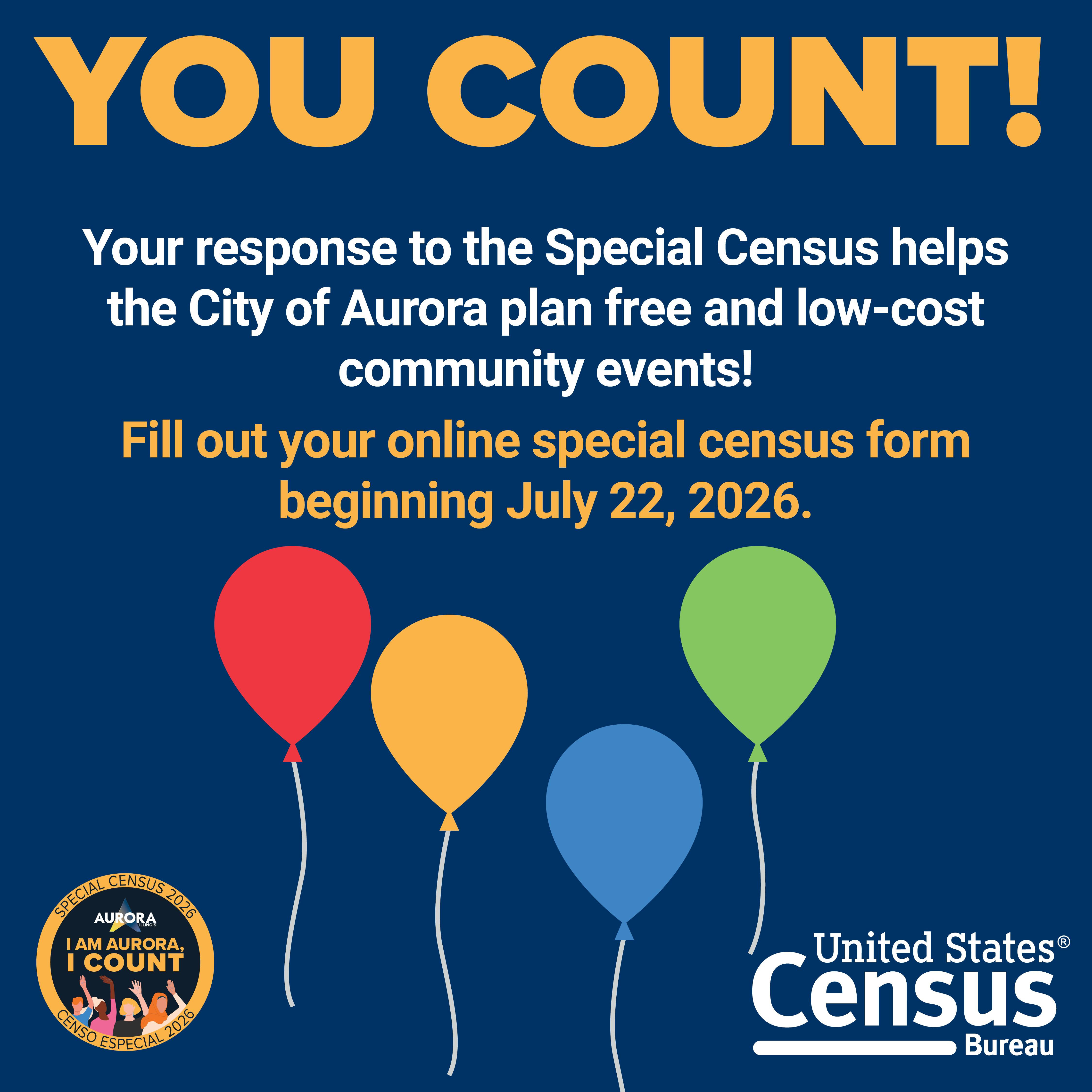 Community Events Come Together With Help From The Special Census!