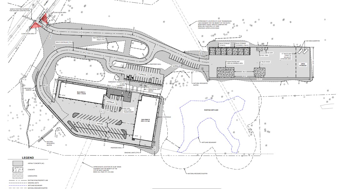 Building Footprint and Site Layout