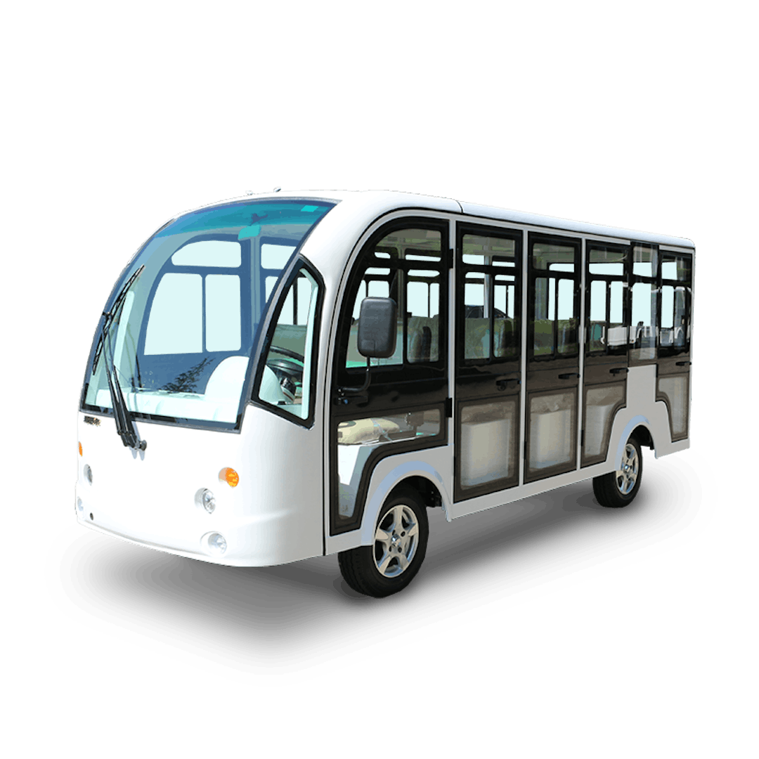 Electric shuttle vehicle