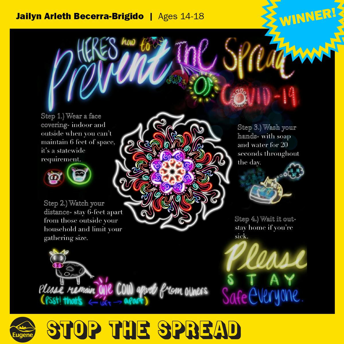 Ages 14-18: Winner: Jailyn Arleth Becerra-Brigido