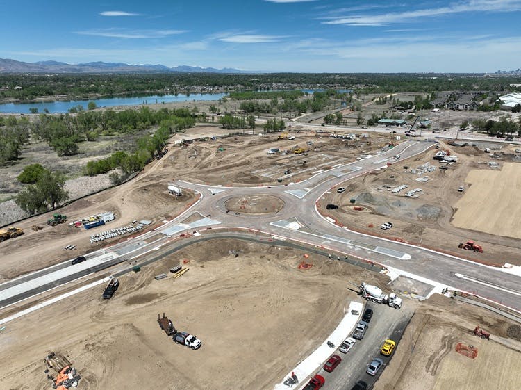 Construction progress and roundabout.jpg
