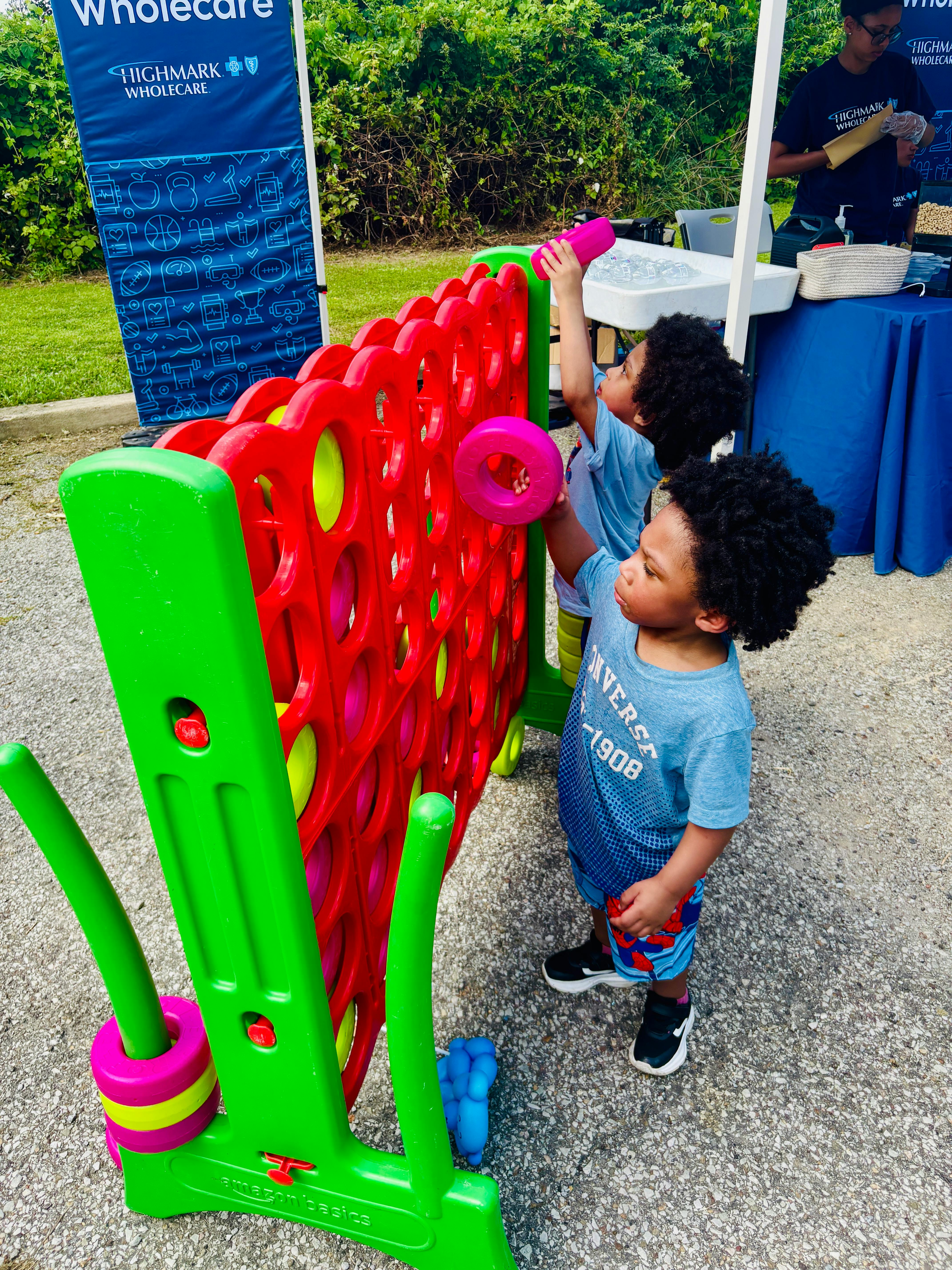 Games are always a fun time for the young and old alike at HACP Community Day events.