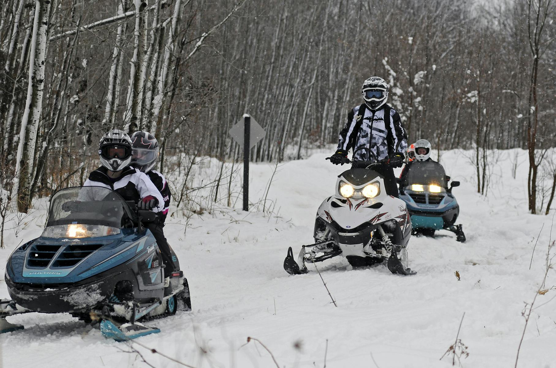 Crow-Hassan snowmobiling