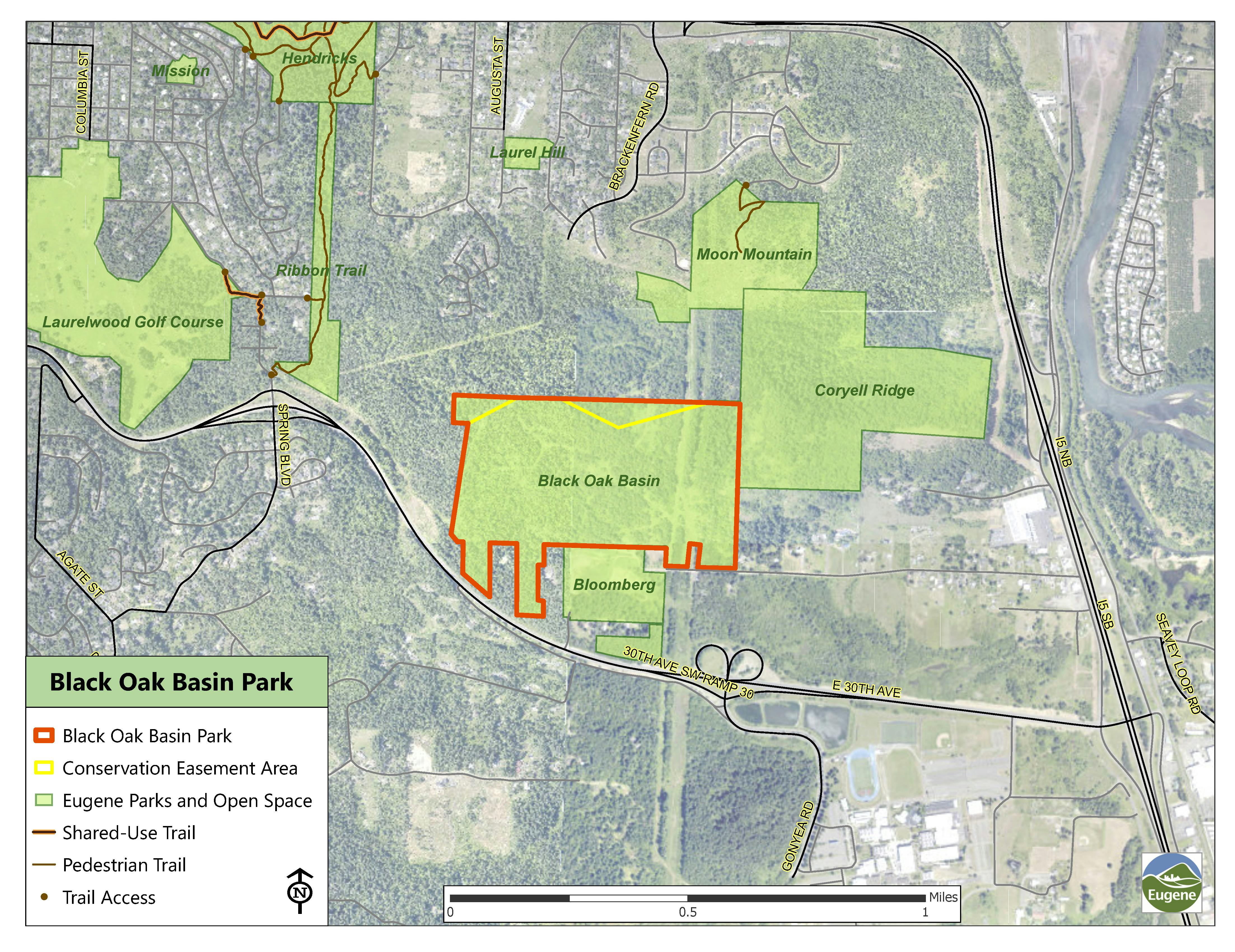 Black Oak Basin Location