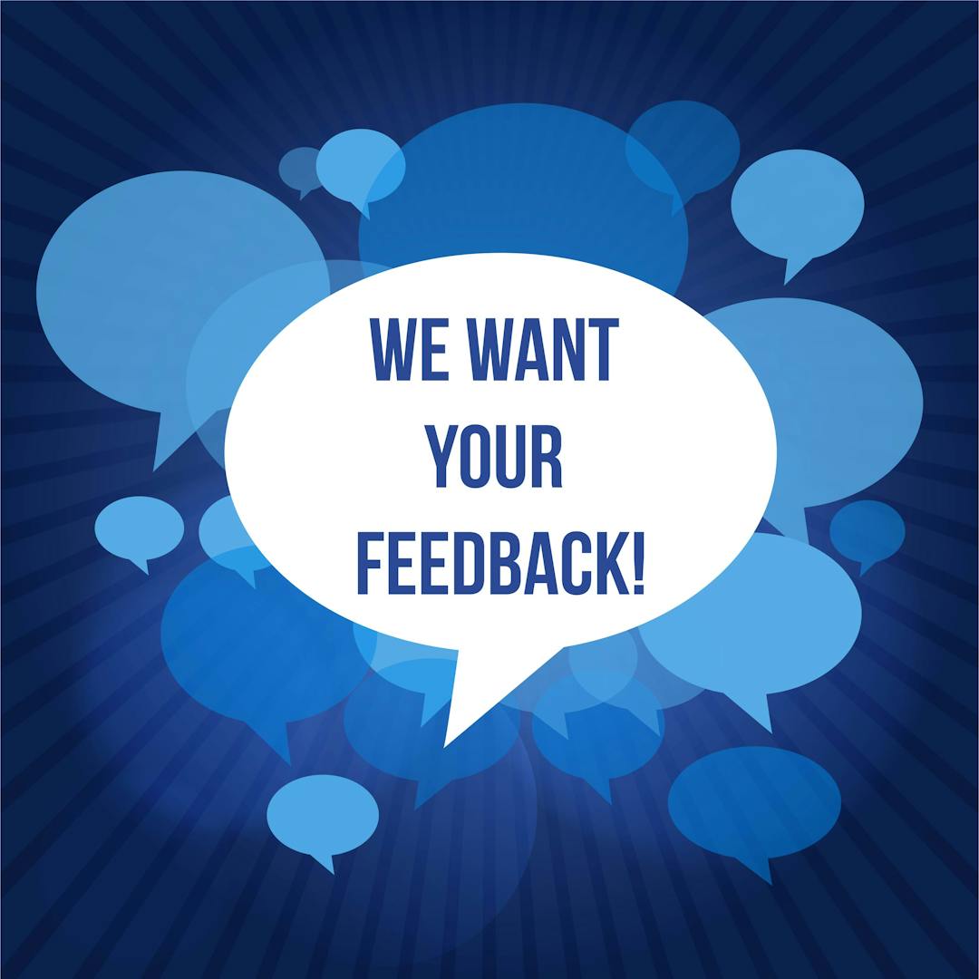 Your feedback will help us continue to improve and enhance this great community engagement website.