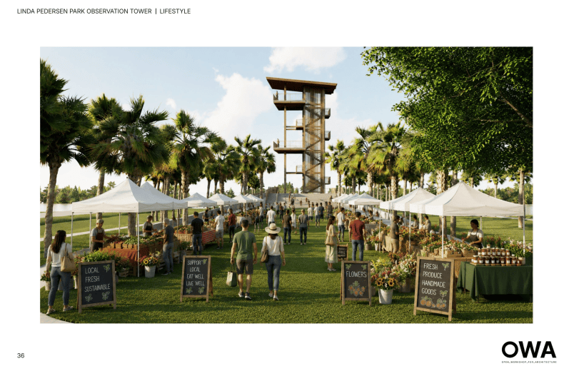Linda Pederson park tower rendering