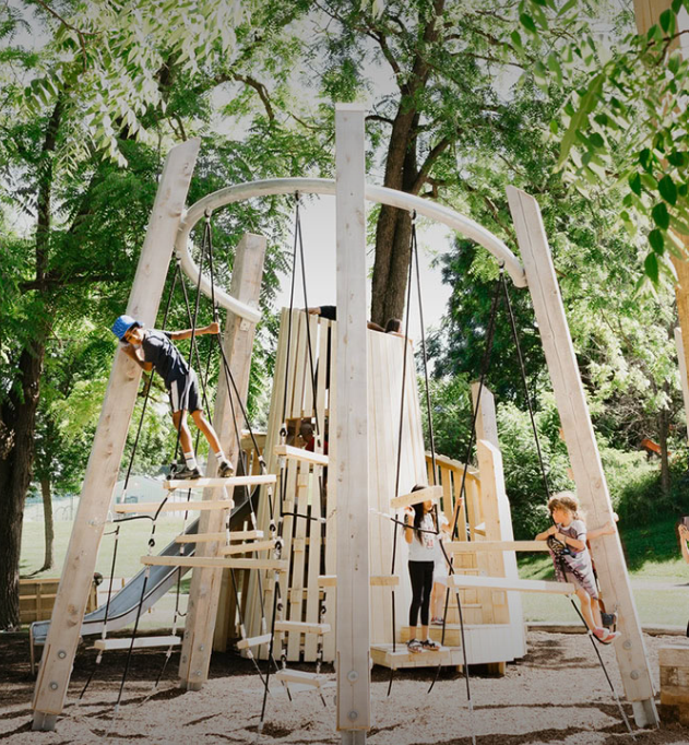 Ropes & Log Climbing