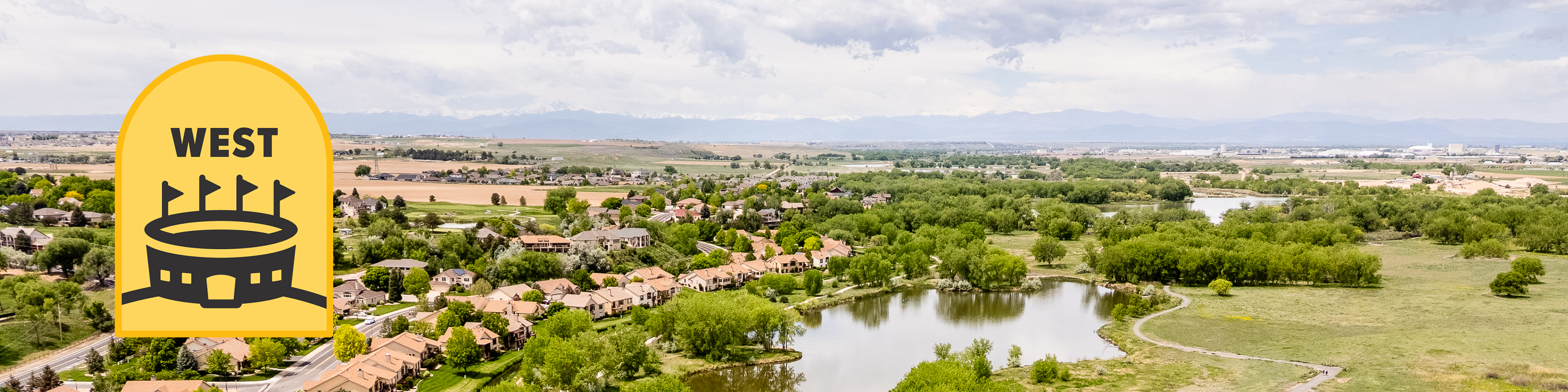 The West Greeley Community Subarea Plan Aerial Map
