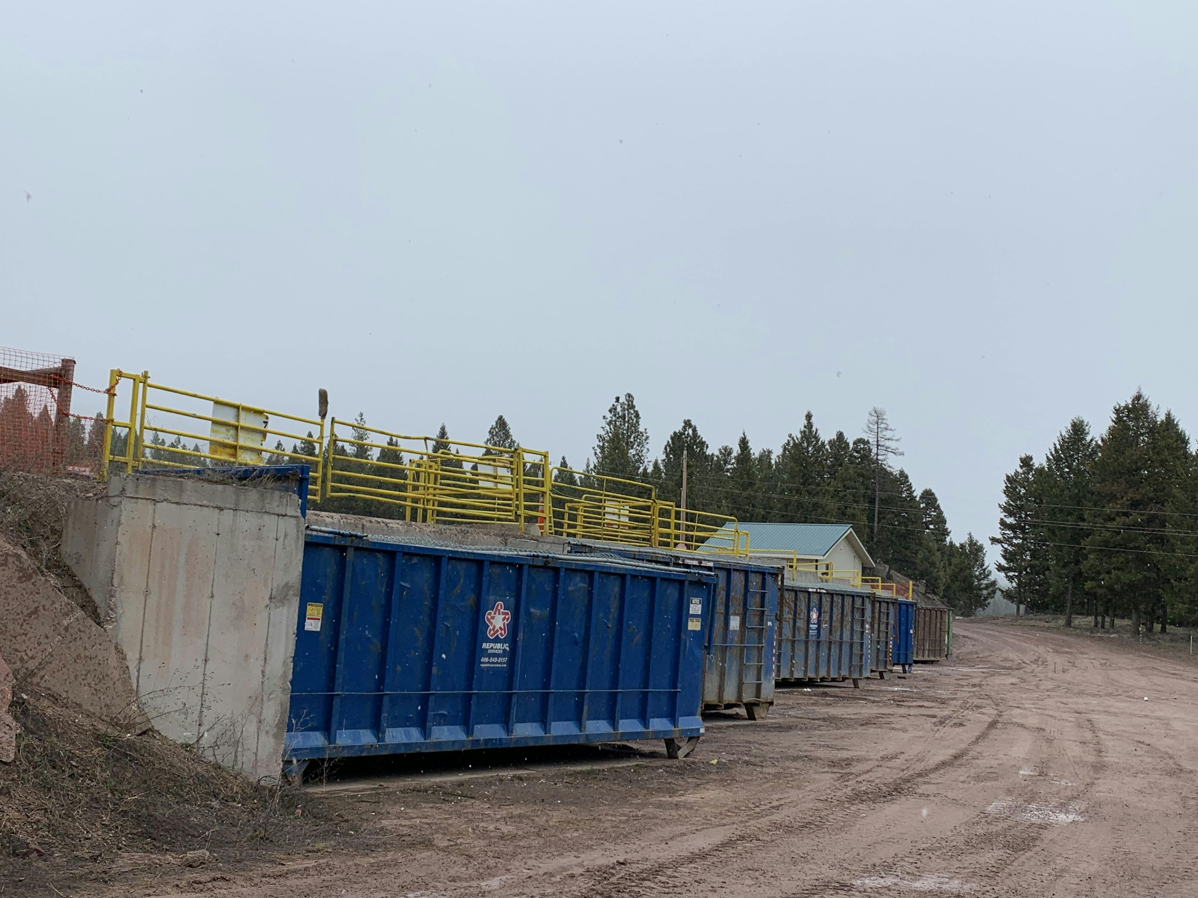 Seeley Site Bin Bays and Access Area