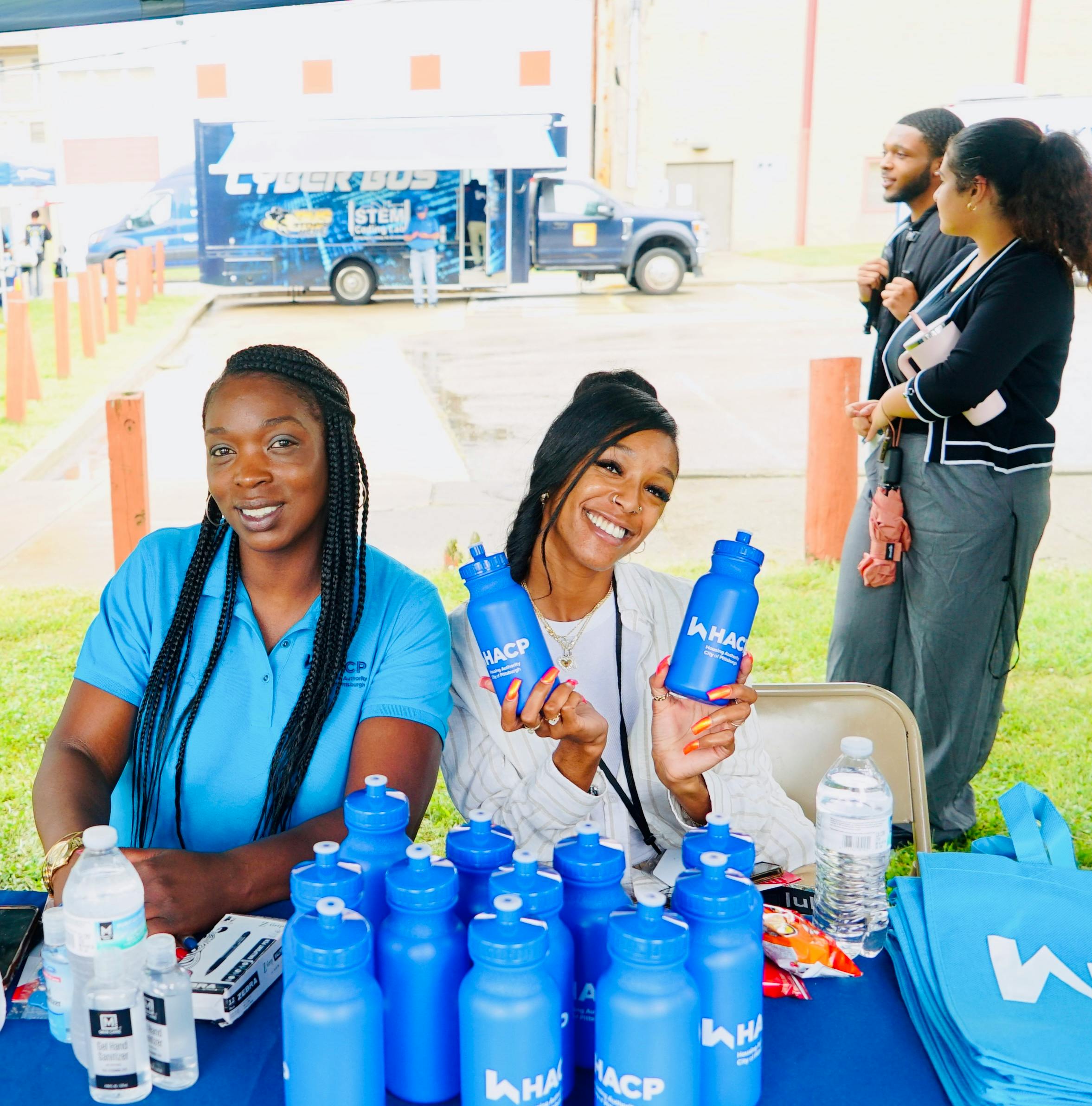 The HACP is always on hand to inform residents of our programs at Community Days.