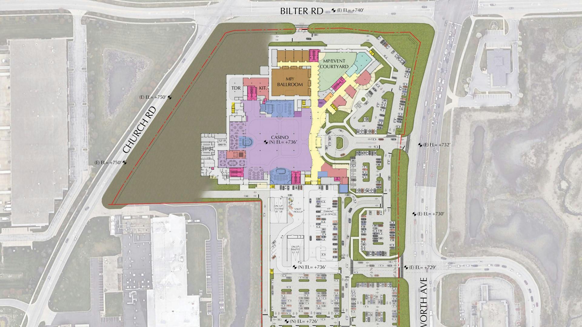 New Casino Development Site Plan_First Level