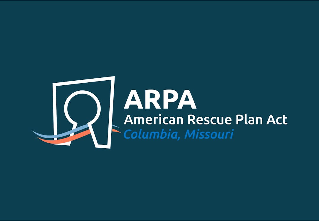 blue box with text: Arpa Survey Use your voice