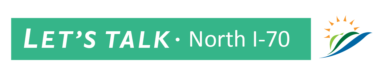 Let's Talk North I-70 Logo