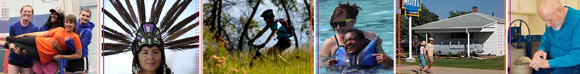 Graphic of arts, parks and recreation activities