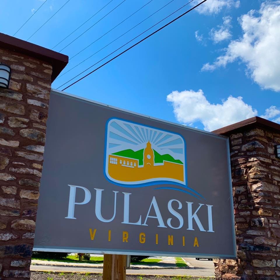 Town of Pulaski Sign