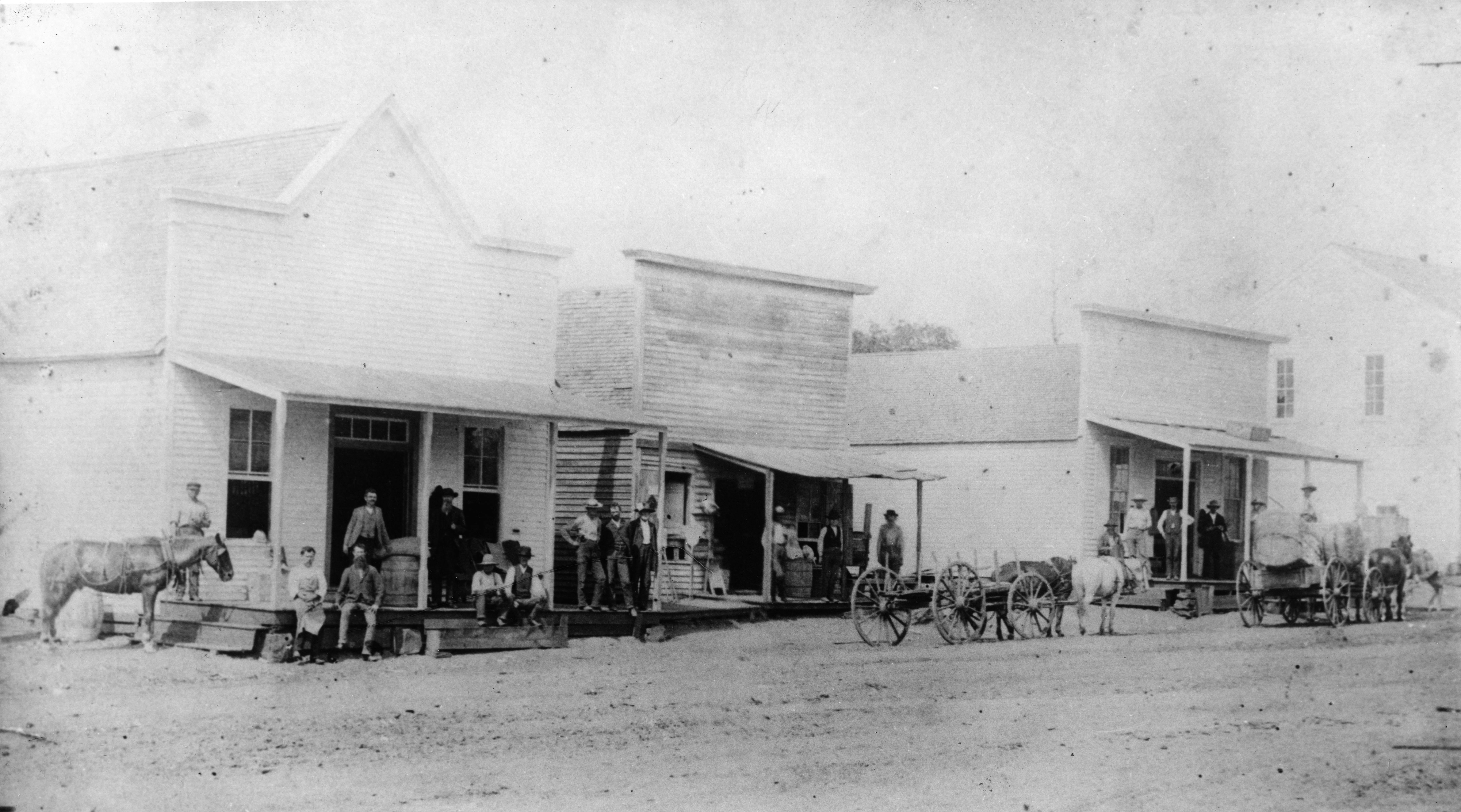 First three stores - 1876