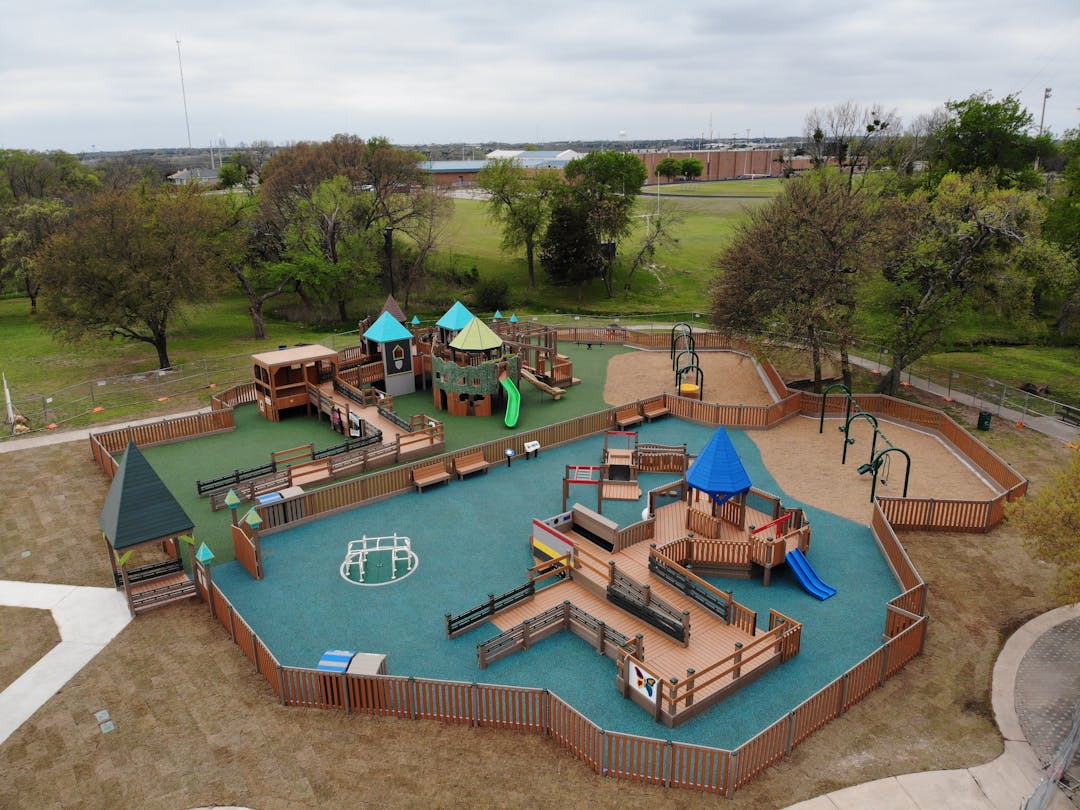 New creative Playground at Virginia Weaver Park