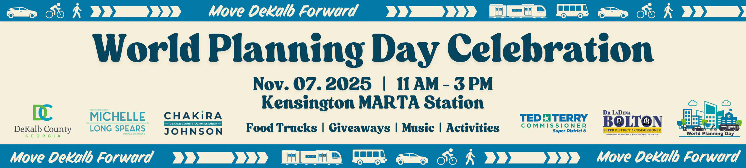 World Planning Day Save the Date Banner 