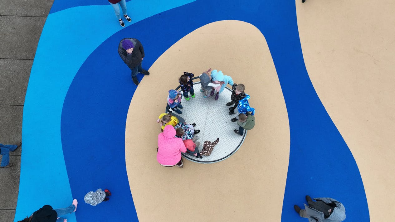 Playground Spinner at SCDP