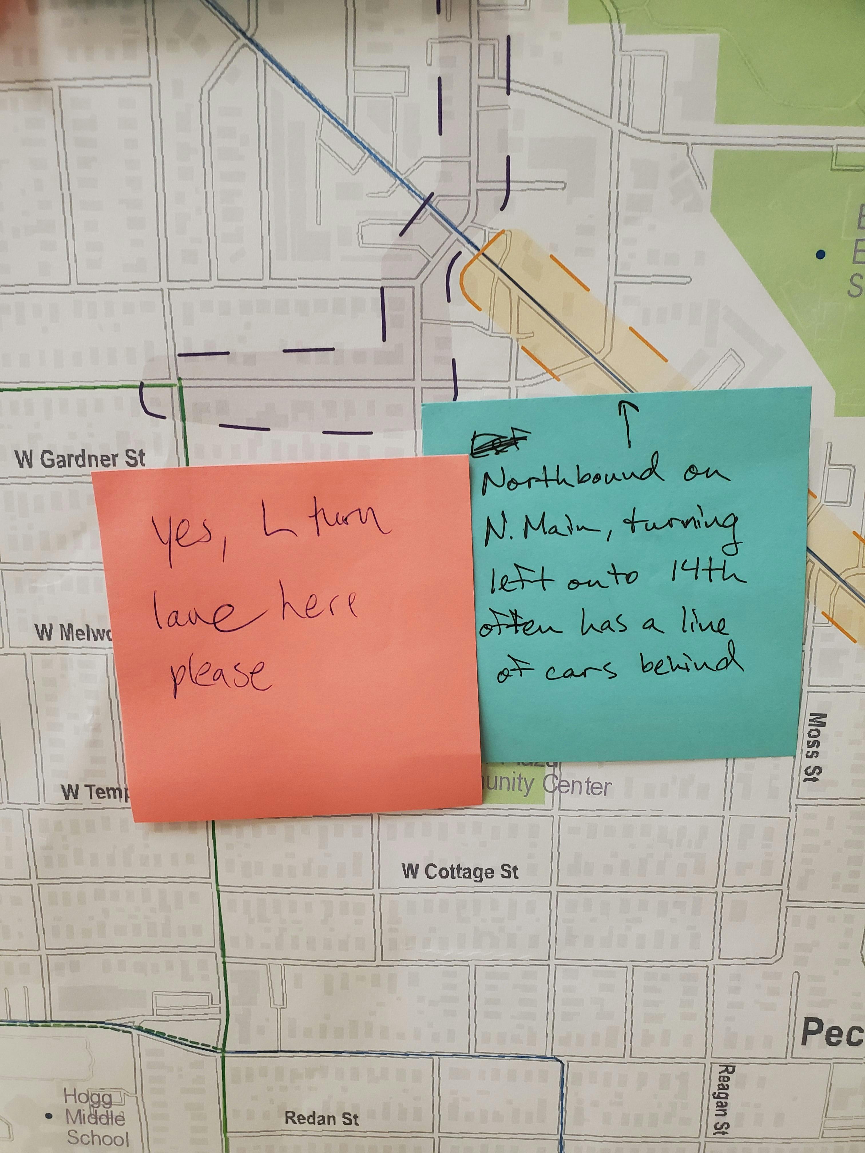Comments on Proposed Bikeway and Safety Improvements Posterboard 2