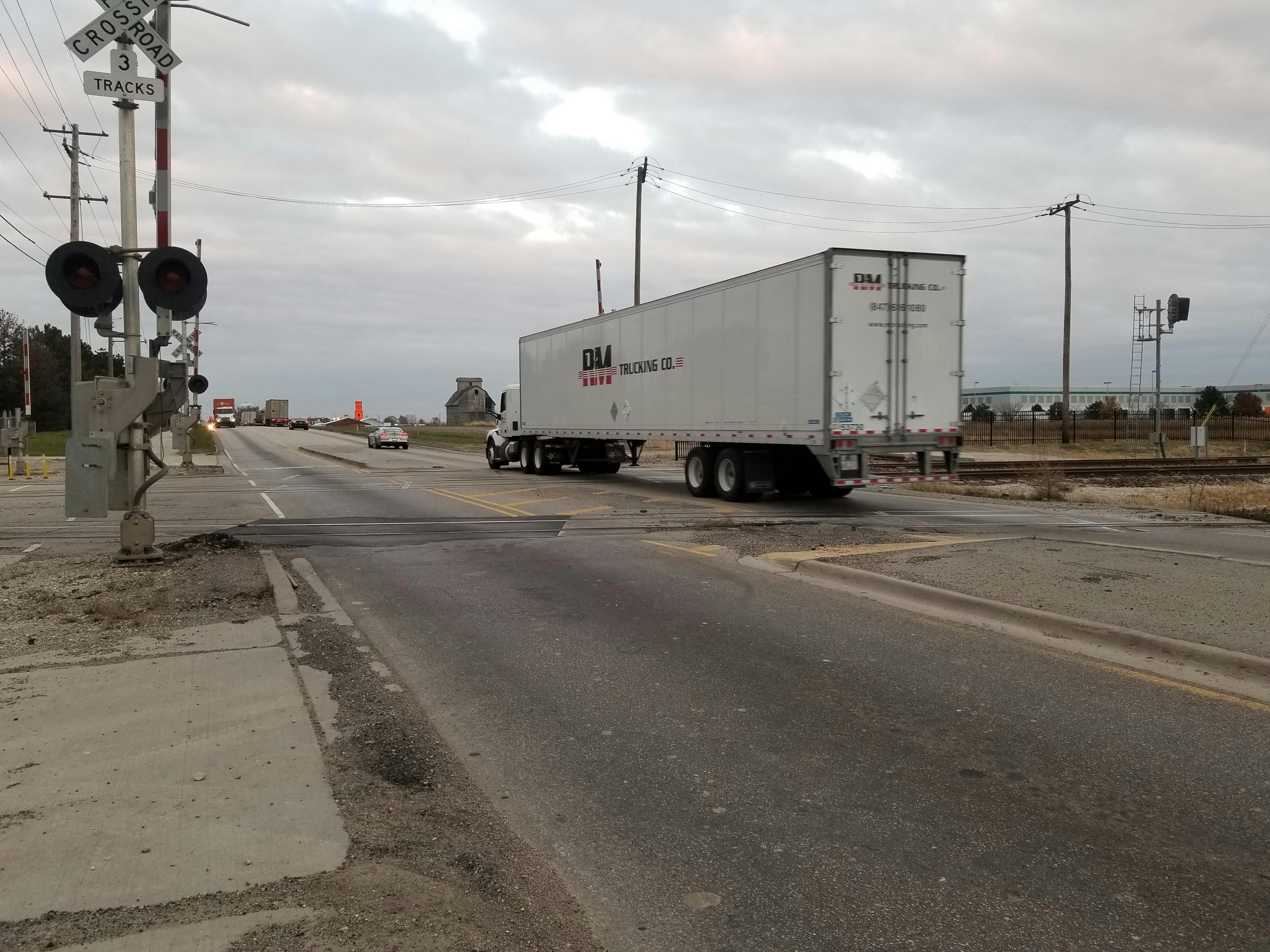 Photos | Laraway Road at Union Pacific Railroad Crossing | Engage with CMAP