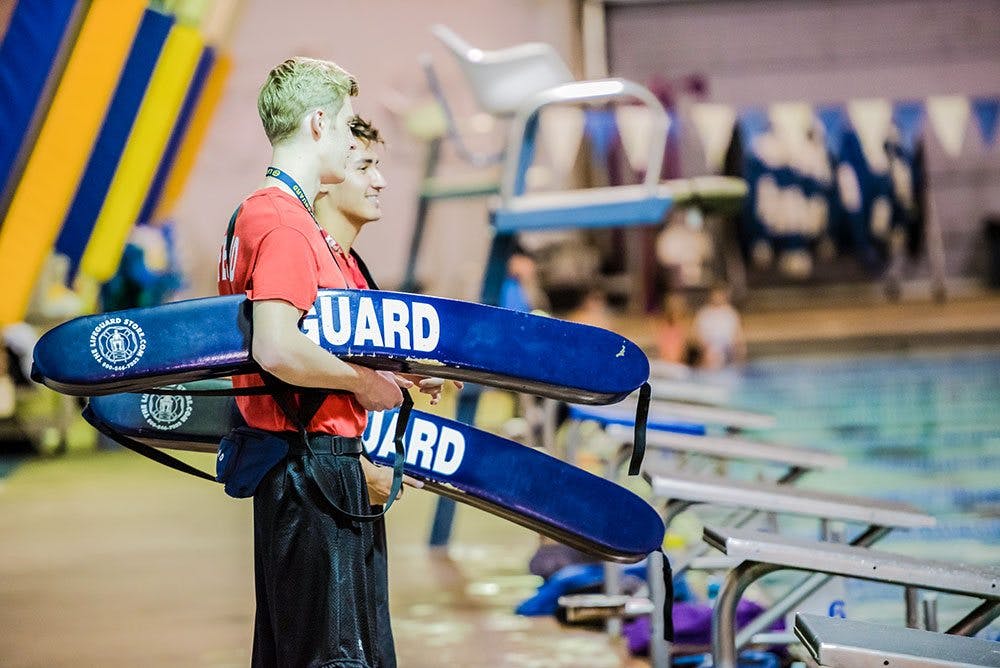 Lifeguards (photo curtesy of Apex Park and Recreation District)