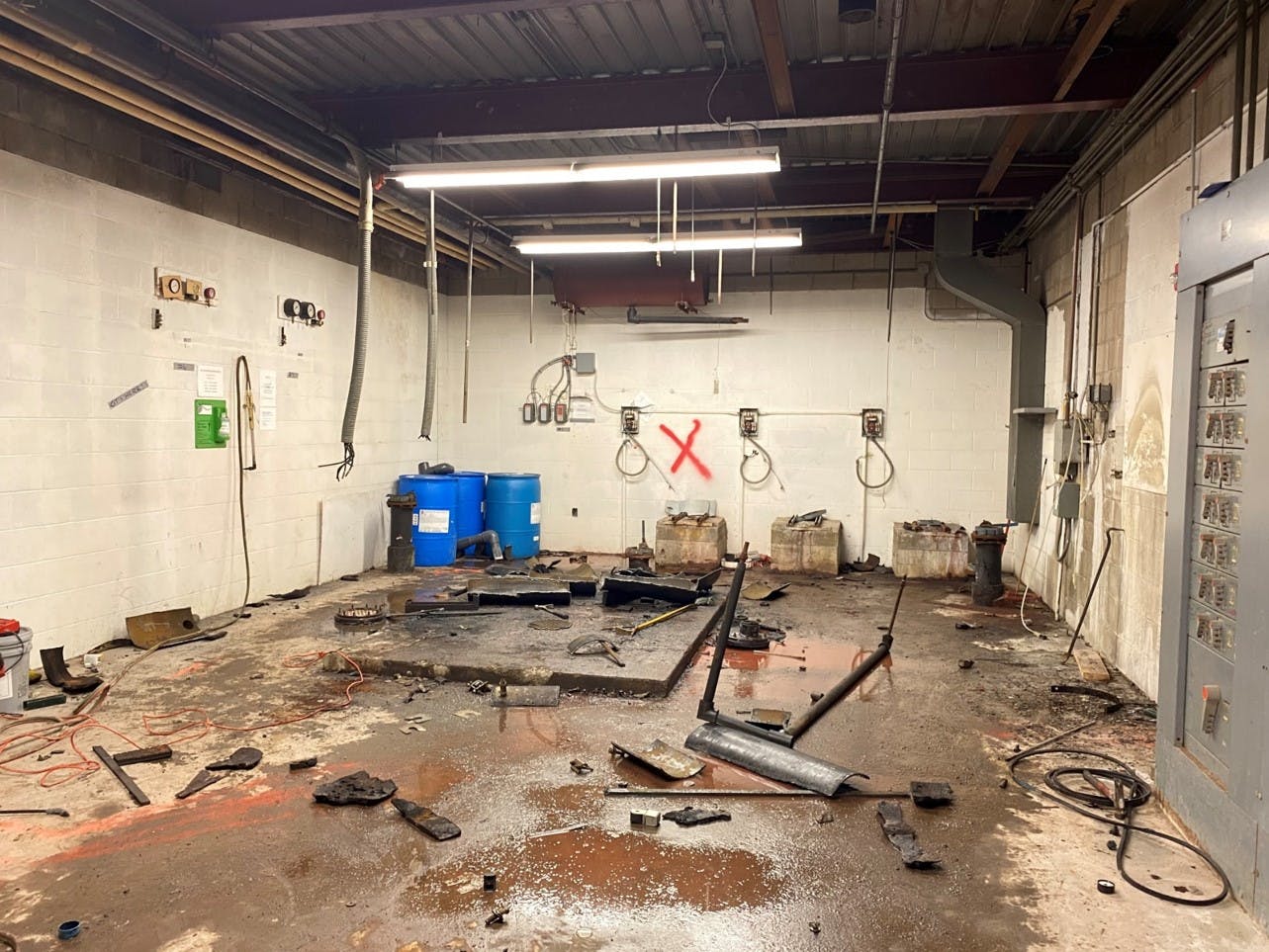 Mechanical Room - May 2021 Progress