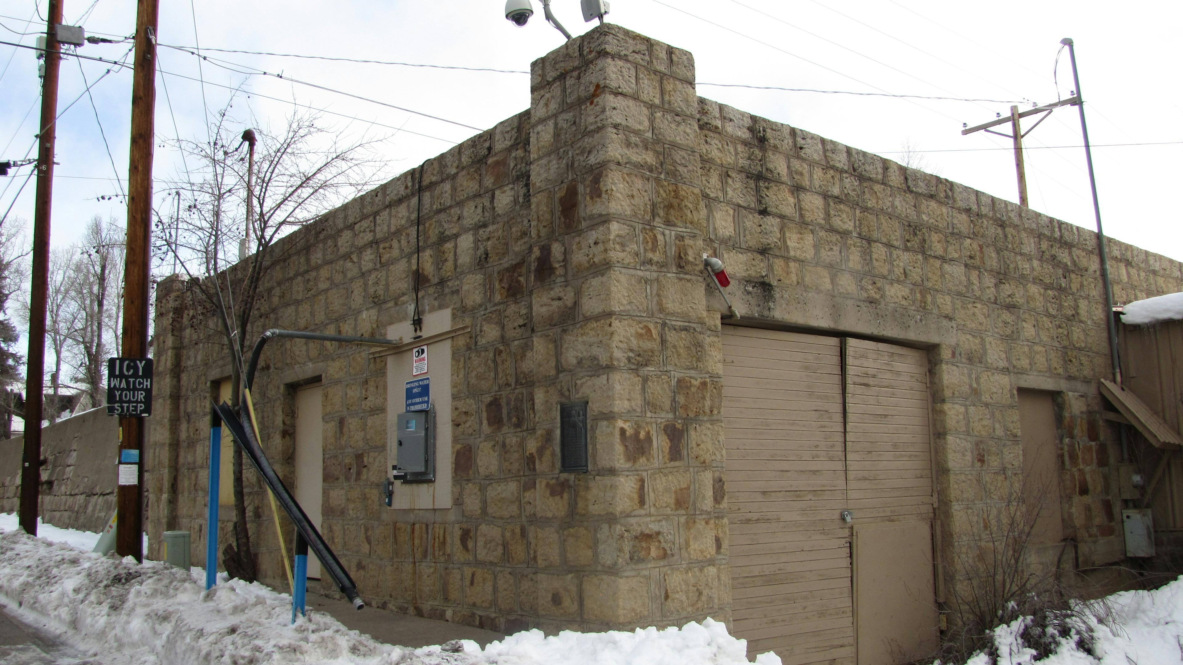 Recent Photo of West Side of Water Works Building