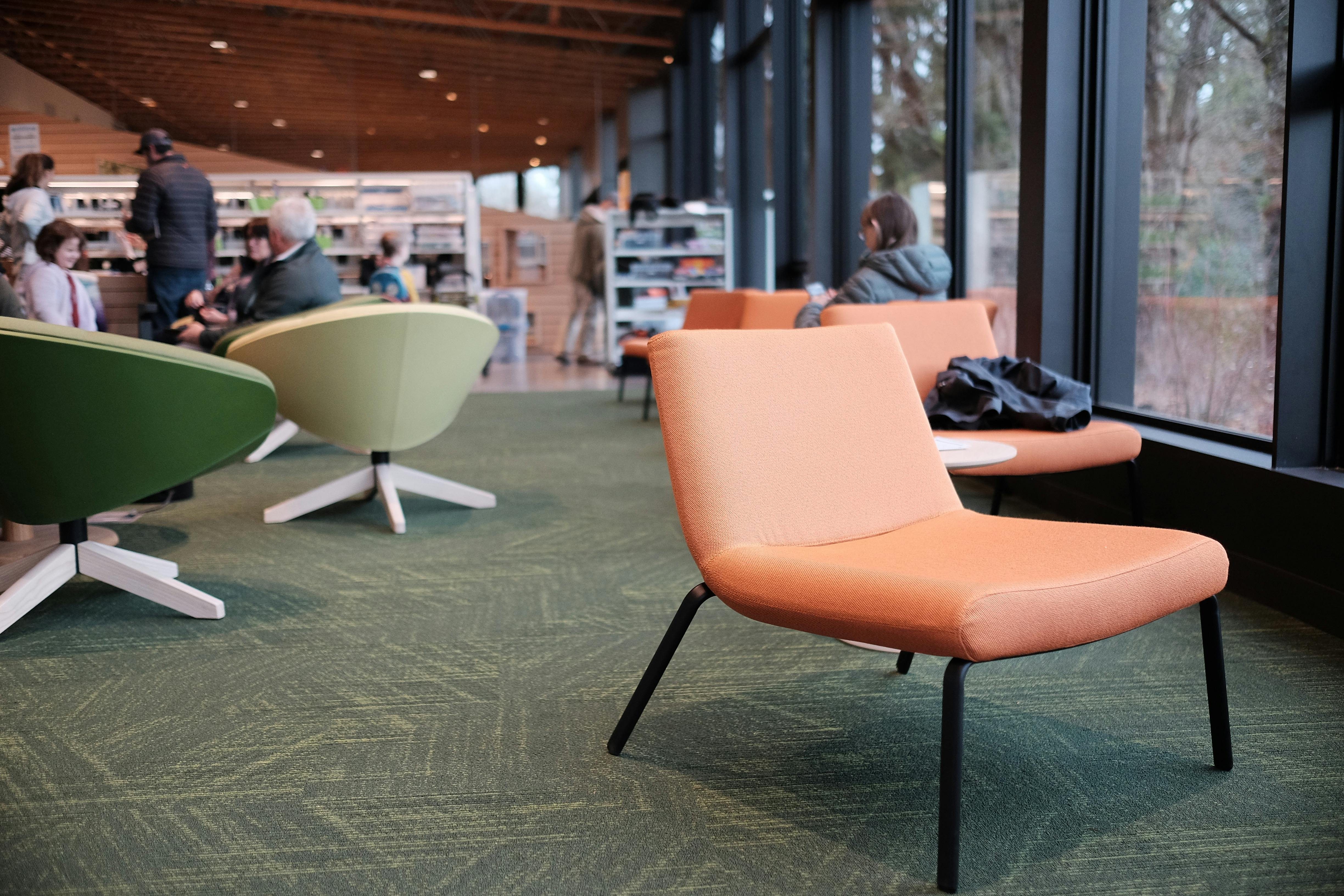 Milwaukie Ledding Library Photo Inside Building