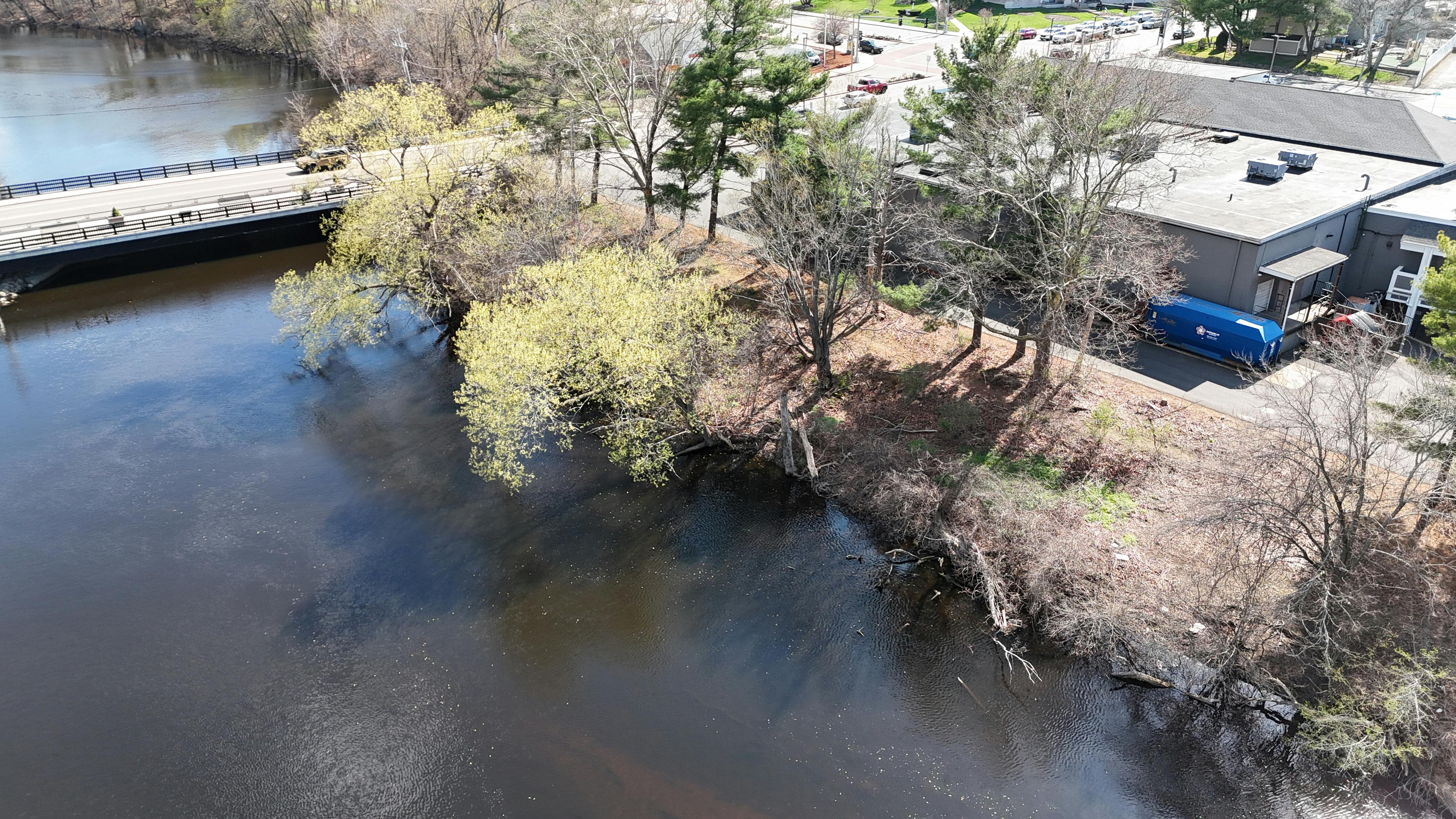 Drone Footage of 21 Sawmill Lane, Looking Southwest