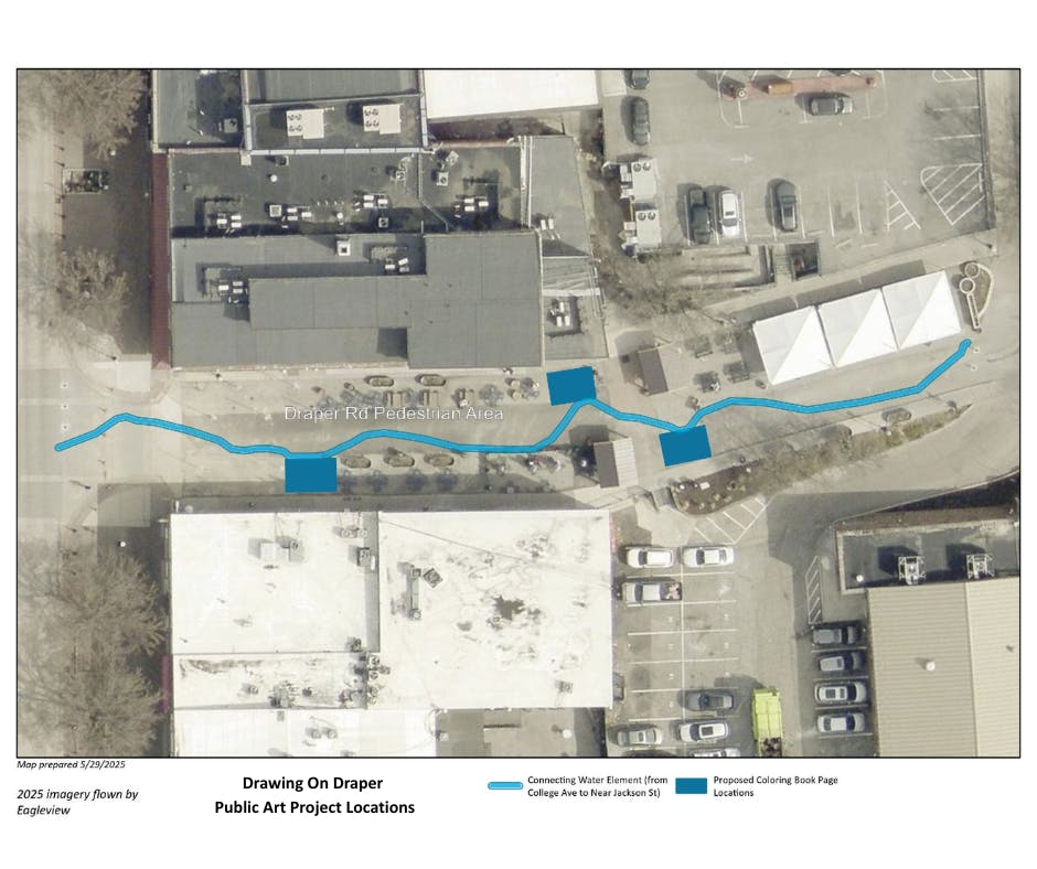 Drawing on Draper Project Locations