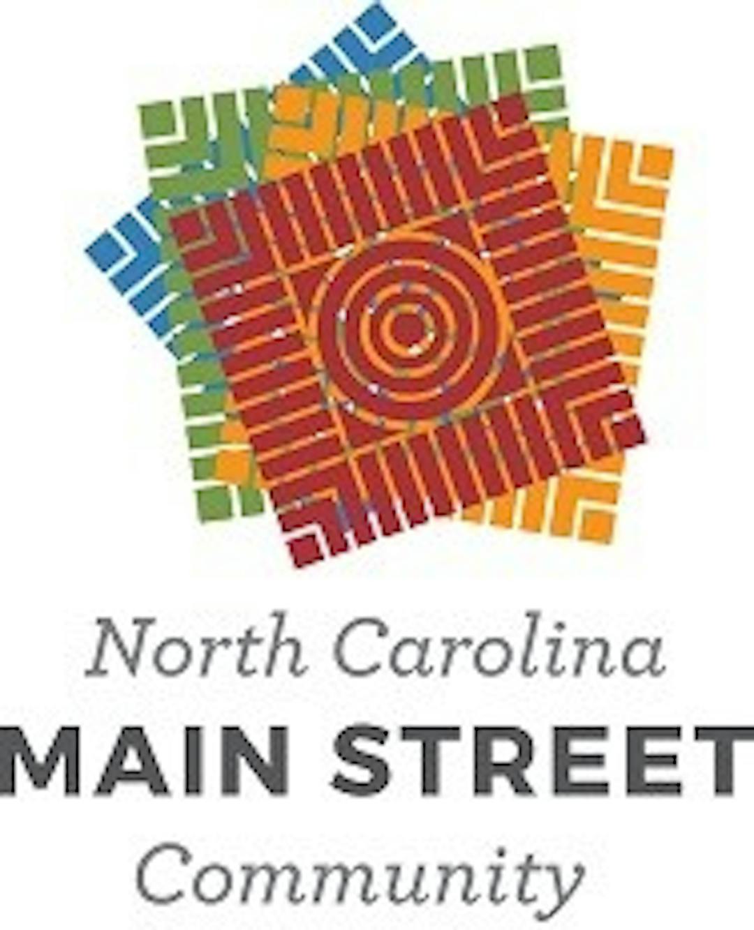 North Carolina Main Street Community emblem