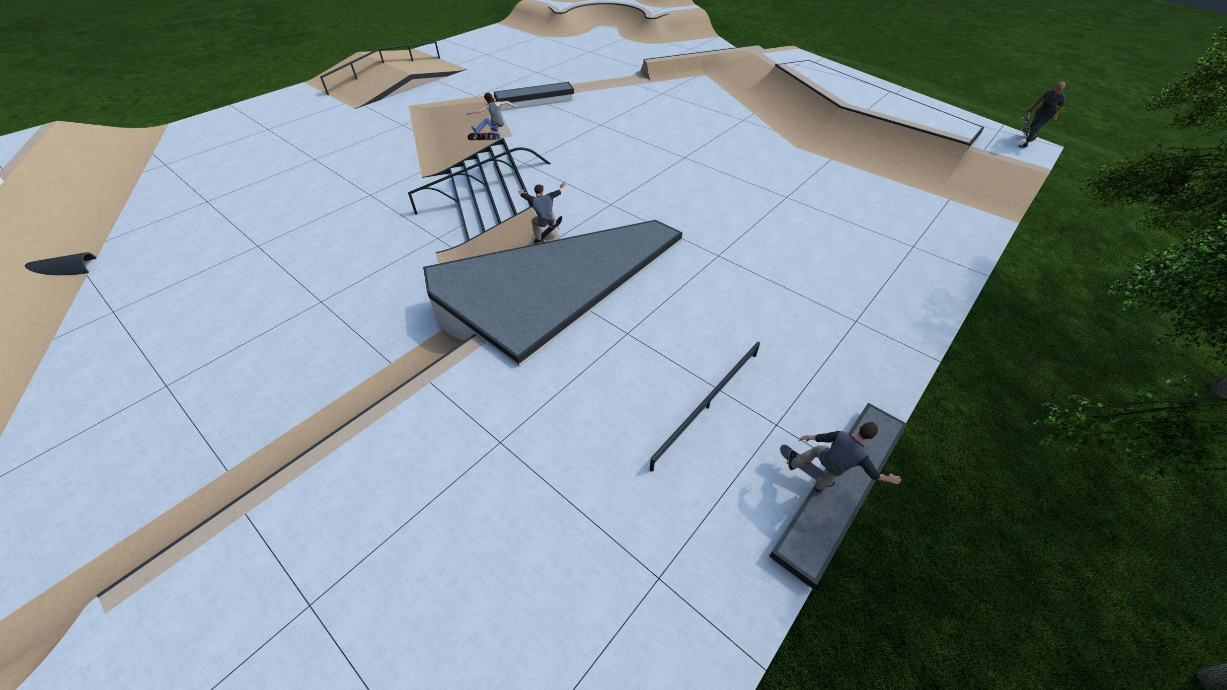 Lopez Skatepark concept