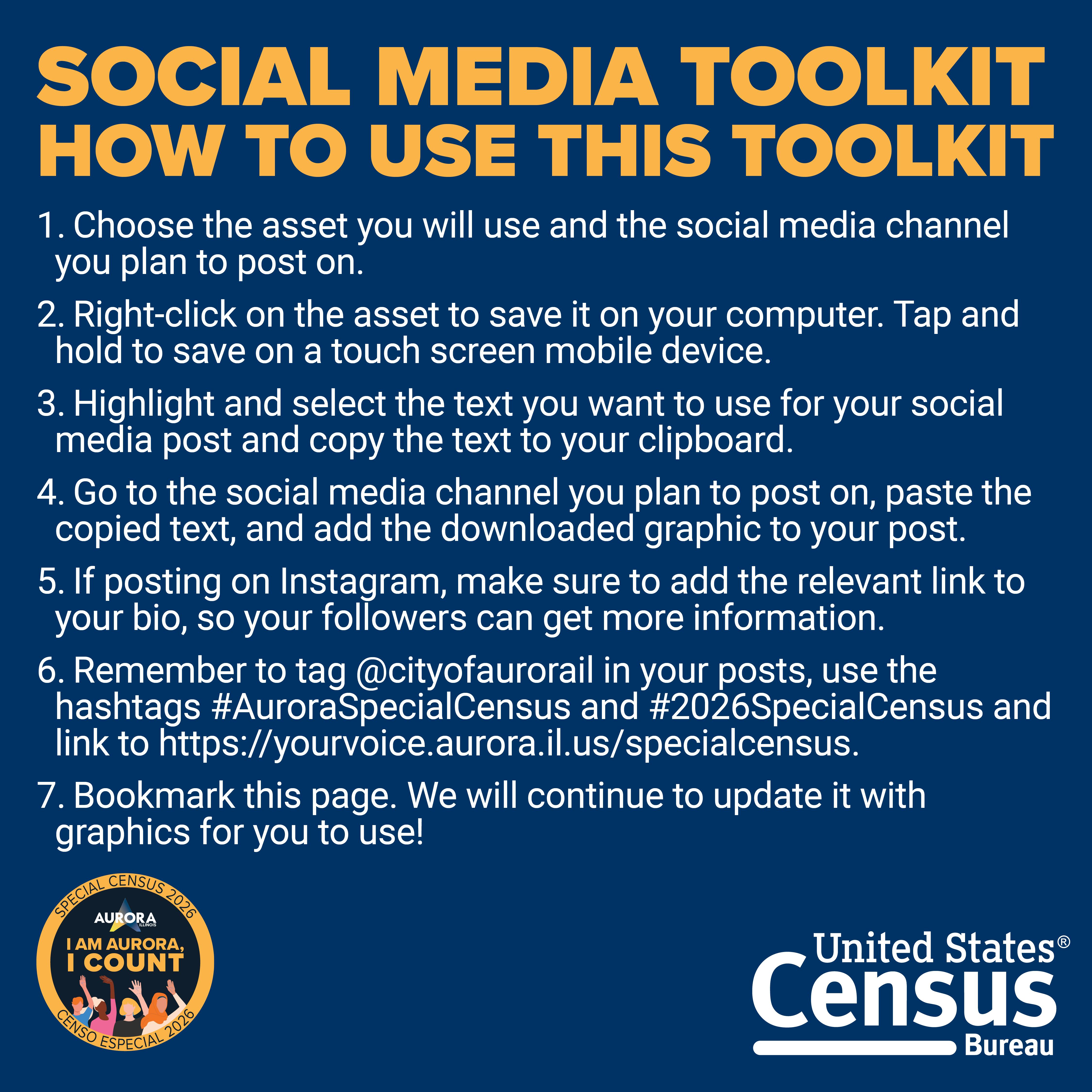 How To Use This Toolkit!