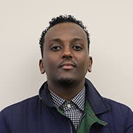 Team member, Abdullahi Ahmed
