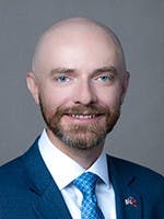 Team member, Jordan Huffman