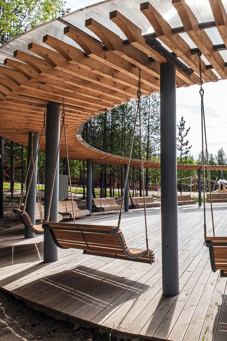 Option 1 - Swings for All Ages || Opción 1 - Columpios para todas las edades