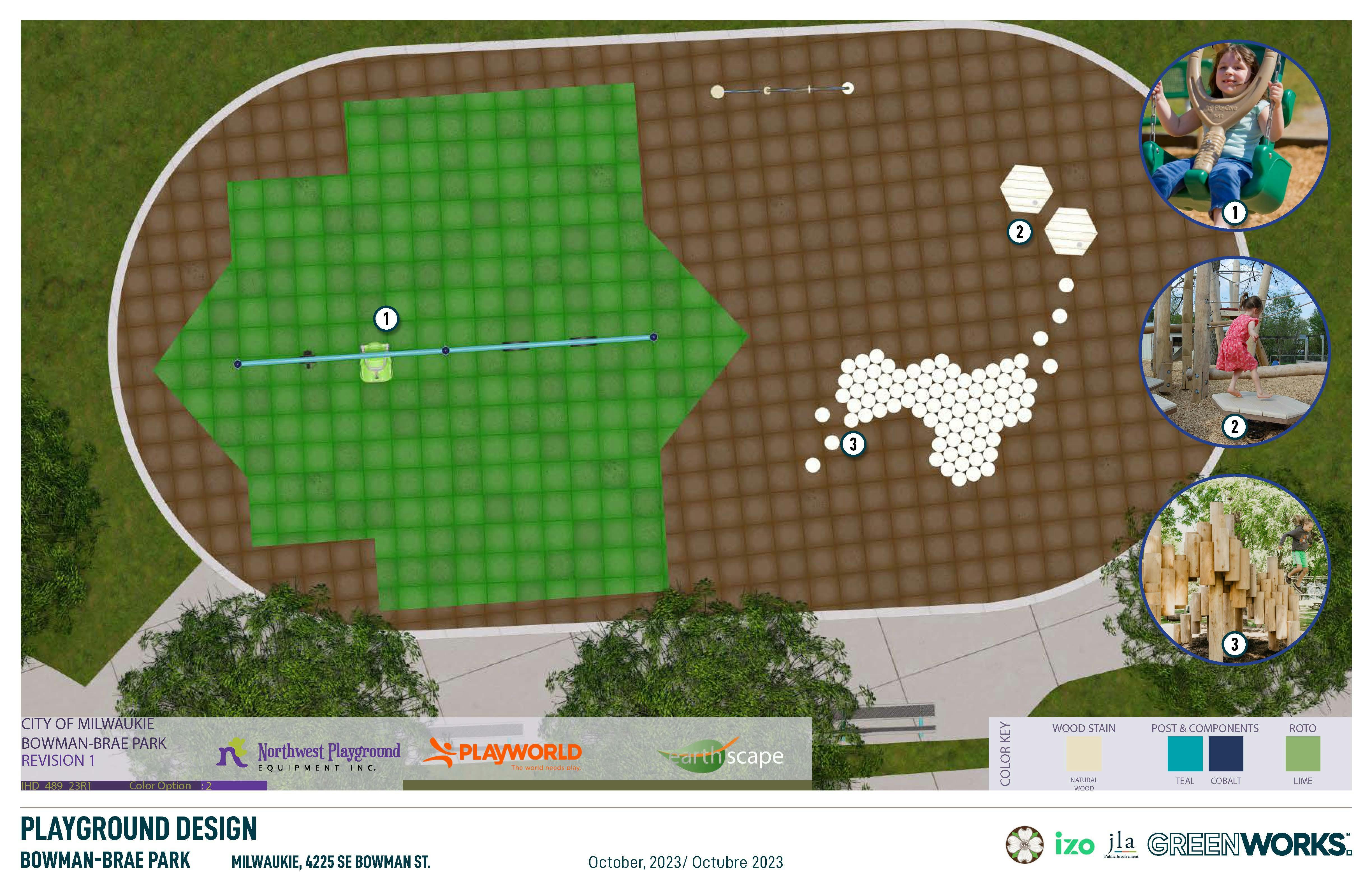 Bowman-Brae Playground Design Overview